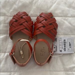NWT Zara toddler sandals size 4
